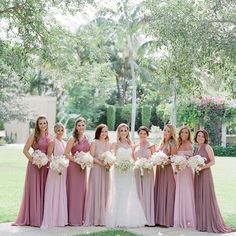 a group of women standing next to each other