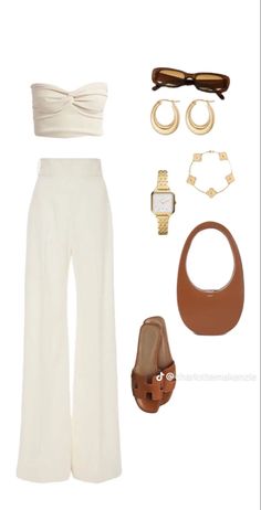 Honeymoon Outfits, Europe Outfits, Italy Outfits, Elegante Casual, Mode Inspo, Looks Chic, Summer Fashion Outfits, Looks Style, Casual Style Outfits