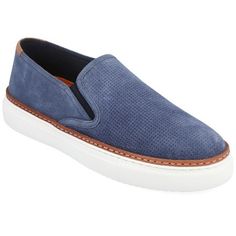 Slip your foot into this Tillman casual sneaker from Thomas & Vine and up your fashion game. A 12 mm Tru Comfort Foam™ insole, genuine suede, and cushioned collar tongue shape the look so you can walk around all day pain-free. With their perforated pattern and leather welt, you'll end your look off the right note. Thomas Vines, Mens Lifestyle, Round Toe Heels, Sneakers Blue, Pain Free, Short Socks, Sneakers Online, Suede Shoes, Mens Shoes Sneakers