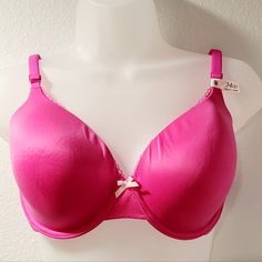 Body By Victoria Lightly Lined Smooth Demi Bra New Pink Please See All Photos. Color May Vary Due To Lighting. Smoke Free Pet Free Home. Ships Fast. Thank You And God Bless! Pink Fitted Full Cup Nursing Bra, Fitted Pink Padded Nursing Bra, Elegant Fitted Pink Nursing Bra, Shell Bra, Strapless Bralette, Victoria Secret Pink Bras, Pink Lace Bralette, Vs Bras, Blue Bra