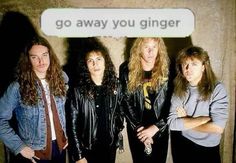 Ginger Meme, Jason Newsted, Cliff Burton, Master Of Puppets, James Hetfield