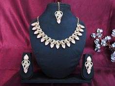 Indian Wedding Jewelry Sets, Wedding Silver, Rhinestone Choker Necklace, Bollywood Wedding, Choker Necklace Set, Rhinestone Choker, Indian Wedding Jewelry, Indian Bollywood, Silver Plated Jewelry