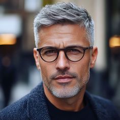 Gray Hair Men, Hairstyles For Gray Hair, Older Men Haircuts, Men's Cuts, Older Mens Hairstyles, Grey Hair Looks, Men Over 50, Men With Grey Hair