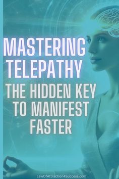 the cover of mastering telepathy