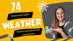 Advanced weather vocabulary Vocabulary In English, Weather Vocabulary