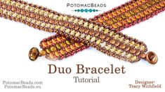 the beaded bracelet is made with beads