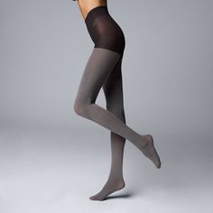 Slip into these women's Simply Vera Vera Wang opaque 90D control top tights to achieve a sleeker physique. Slip into these women's Simply Vera Vera Wang opaque 90D control top tights to achieve a sleeker physique. FEATURES Smooth, sleek coverage 4-way stretch 3-in. comfort waistband 90 denierFABRIC & CARE Nylon & spandex Machine wash Imported Color: Grey. Gender: female. Age Group: adult. Compressive Gray Elastane Tights, Gray Compression Tights With Elastane, Gray Compression Elastane Tights, High Stretch Gray Elastane Tights, Gray Stretch Tights, Fitted Gray Elastane Tights, Gray Thigh High Stretch Tights, Gray Tights, Vera Wang Collection