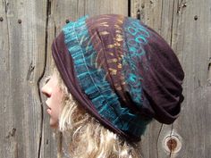 Bohemian Fitted Beanie Hat, Fitted Beanie For Festivals, Girls Hats, Chemo Beanies, Headwrap Tutorial, Chemo Hats, Head Wraps For Women, Head Wrap Styles, Hair Wrap Scarf