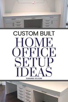 Looking for georgeous home office setup ideas? Whether it's a small office nook, a modern home office, or a custom home office setup with built-in desks and shelves, here are brilliant and stylish home office designs that you'll fall in love with. 8x8 Office Ideas, Office Layout Plan