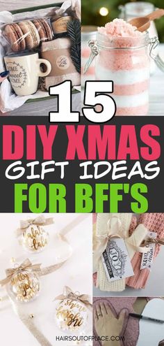 15 diy xmas gift ideas for the holidays that are fun and easy to make