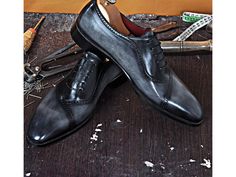 TucciPolo Relo-G Handmade Lace-up Calfskin Luxury Mens Italian Leather Shoe Mens Loafers Shoes, Tassel Shoes, Custom Made Shoes, Italian Leather Shoes, Bespoke Shoes, Shoe Men, Custom Dress, Wingtip Oxford, Leather Dress Shoes