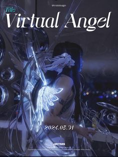 an advertisement for the virtual angel project