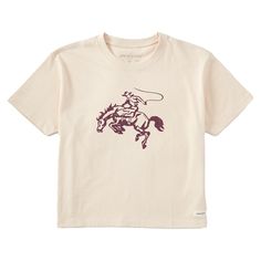 Women's Woodcut Let's Rodeo  Boxy Crusher Tee Cowboy Graphic Tees, Rodeo Tshirt, Country Tees, Fall 23, Rodeo Shirts, Horse Shirt, Cowboys Shirt, 2024 Christmas, Racing Shirts