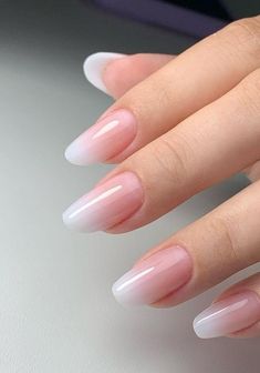 Unghie Sfumate, Pretty Gel Nails, Minimalist Nails, Classy Nails, Nail Arts