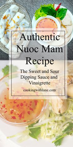 authentic nuoc mam recipe the sweet and sour dipping sauce and vinaigrete