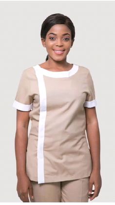 NANNY UNIFORM LAGOS   A nanny uniform in Lagos is a specific type of clothing worn by nannies while they are caring for the household.  The specific design of nanny uniform can vary based on the employer's requirements. However, nanny uniform typically includes a blouse or shirt, pants, dress, or a skirt, with comfortable shoes, and sometimes an apron for protection from spills.  Nanny uniforms in Lagos have a professional appearance suitable for interacting with families. Nanny Uniform, Cleaning Uniform, Housekeeping Uniform, Nurse Uniforms, Chef Uniforms, Security Uniforms, Best Uniforms, Work Wear Office, Staff Uniforms