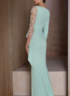 Dresses With Appliques, Ombre Prom Dresses, Mothers Dresses, Formal Dresses For Women, Junior Bridesmaid, Stretch Satin, Bride Dresses, Evening Dresses Long, Mother Of The Bride Dresses