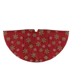 32283241-RED Holiday/Christmas/Christmas Stockings & Tree Skirts Mini Christmas Tree Skirt, Red Christmas Tree Skirt, Holiday Tree Skirts, Red Christmas Tree, Garden Christmas, Christmas Central, Stocking Tree, Red Tree, Mini Christmas