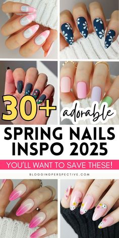 These spring nail designs are playful and perfect for 2025! Featuring spring nail art and fresh spring nail inspo, this collection has all the spring nail ideas you need. Try chic flower nails and bold Easter nails for your March nails or May nails. Check out the blog for more cute spring nails and pastel nails!