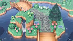 Animal Crossing Island Inspiration, Cottagecore Ideas, Ac Ideas, Acnh Inspiration, Acnh Cottagecore, Animal Crossing 3ds, Animals Crossing, Ac New Leaf, Animal Crossing Funny