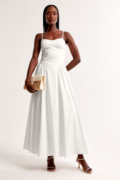 Dipped-Waist Sweetheart Maxi Dress

Flattering maxi dress in our elevated cotton sateen fabric, featuring a sweetheart neckline, underbust seaming details, back cutout detail with clasp closure, dipped waist detail and a volume skirt. Imported. Volume Skirt, Abercrombie Dress, Flattering Maxi Dress, Female Features, Voluminous Skirt, Maxi Dress White, Cutout Maxi Dress, Linen Maxi Dress