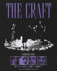 the craft movie poster with four different images