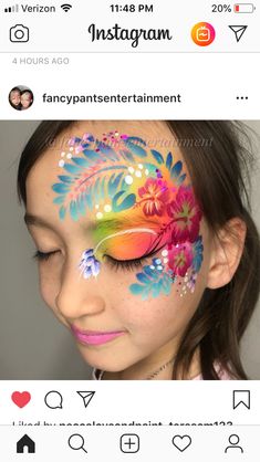 Maquillaje 😍 Cool Face Paint, Cool Stencils, Kids Face Paint, Face Paint Makeup, Belly Painting, Face Painting Ideas