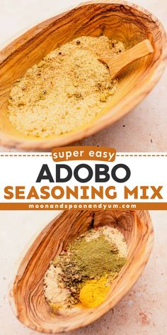 Discover the simplicity of creating your own Adobo Seasoning Mix with our quick and easy recipe. This homemade blend is a versatile addition to any kitchen. Learn the key ingredients and steps to make your own savory seasoning. Ground Beef Seasoning, Homemade Seasoning, Dry Rubs, Dry Mixes, Seasoning Blends