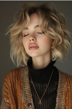 Brunette Hair Cuts, Chin Length Haircuts, Wavy Bob Haircuts, Best Bob Haircuts, Blonde Bob Hairstyles, Chin Length Hair, Haircut For Thick Hair, Bob Haircuts, Medium Hair Cuts