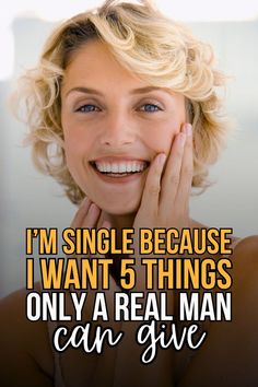 Wait for the man who understands these 5 things. Only a real man will provide you with this and you should never settle for less. Blame On Me, Happily Single, I'm Single, A Real Man, I Have No One, Im Single, Guy Friends