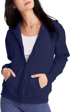 Hanes Womens Hoodie, Ecosmart Fleece Full-zip Hoodie, Zip-up Hooded Sweatshirt
#fashion #fashionista #elegant #style #hoodie Comfortable Loungewear, Womens Hoodie, Women's Casual Style, Soft Hoodie, Active Hoodie, Full Zip Hoodie, Fleece Hoodie, Active Wear For Women, Zip Up