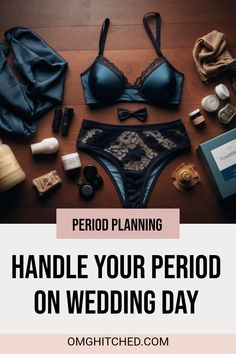 Hey brides! Just when you thought you had everything ready for your big day, here comes your period. Don't panic! We’ve got some super simple tips to help you vibe through the day without any stress. You can even have your wedding equipment ready, like pads or tampons! Use comfortable outfits that help you feel great. Our easy solutions will help you focus on your love story and enjoy dancing the night away! So, get ready to say ‘I do’ without any worries! Pin this for help on your wedding day! Flowy Design, Here Comes, Touch Up, Feeling Great