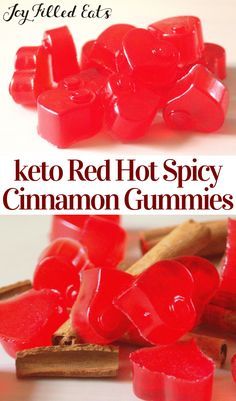 keto red hot spicy cinnamon gummies