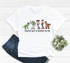 You've Got A Friend In Me Toy Story Shirt, Disney Shirt, Disneyworld Shirts, Buzz Lightyear Shirt, Mickey Mouse Shirt Buzz Lightyear Tshirts, Toy Story Shirts Adults, Toy Story Shirts Cricut, Toy Story Shirts Family Vacation, Disney Matching Shirts Toy Story, Toy Story Themed Disney Shirts, Buzz Lightyear Shirt, Toy Story Shirt, Disney World Shirts