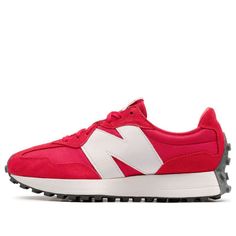 New Balance 327 'Team Red' U327EC New Balance 327, Team Red, Red Sneakers, Christmas 2024, Stylish Sneakers, Perfect Pair, Sneakers Fashion, New Balance, Loafers