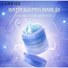 Unused, Nwot! Laneige Water Sleeping Mask_ex 15ml Sleeping Microbiome. Lightweight Gel Cream For Brightening, Hydrating, Softening. Comes From Clean, Smoke Free, Pet Free Home. Feel Free To Make Me An Offer Or Bundle! All Likes Receive Private Discount, Same Day/ One Day Shipping! Water Sleeping Mask, Laneige Water Sleeping Mask, Skin Care Mask, Sleeping Mask, Gel Cream, Skin Care Women, Sleep Mask, Probiotics, Travel Essentials