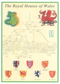 the royal houses of wales and their crests