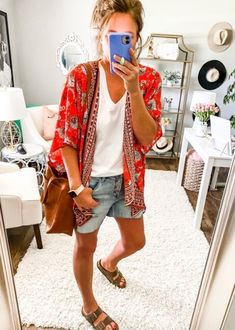 6 Everyday Summer Looks | Beverly Ennis Hoyle | B and B Blog Everyday Outfits Summer, Summer Outfits Aesthetic, Look Boho Chic, Summer Outfits Women Over 40, Summer Outfits For Moms, Boho Style Outfits, Mode Boho, Mode Casual, Outfits 2023