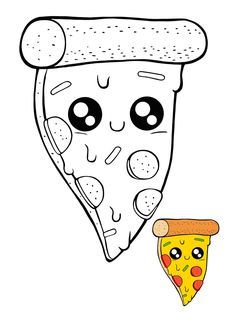 a slice of pizza with eyes drawn on it