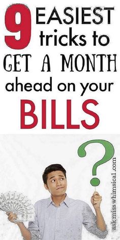 Click through to read the 8 simple tricks to get a month ahead on your bills. You can stop living paycheck to paycheck in less than 30 days using these tips to get ahead on your bills even on a low income. You can live a financially free life if you are always ahead on your bills. Use these easy budgeting tips to get your finances in order and save money wherever possible. These frugal living tips will help you save money. #millennial #frugal #moneytips #personalfinance #moneymanagement Money Saving Plan, Budget Planer, Finance Saving, Budget Saving