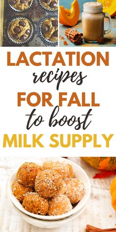 BEST Lactation Recipes for Fall (that Help Pump Up Milk Supply!) Dairy free, low sugar and gluten free healthy pumpkin recipes for breastfeeding moms. Pumpkin is a great breastfeeding food to boost milk supply. Includes lactation recipes that are gluten free and dairy free. Smoothies, snacks, oatmeal and dinner ideas for Fall to feed hungry breastfeeding moms! #lactationrecipes Foods To Avoid When Breastfeeding, Gluten Free Recipes For New Moms, Best Snacks For Breastfeeding Moms, Apple Lactation Recipes, Best Foods For Milk Production, Milk Boosting Recipes, Foods Good For Breastfeeding