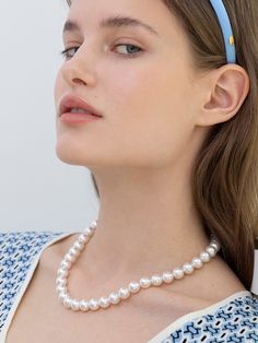 Editor's NotesThis accessory from FANTASTIC PLANET is designated to add elegance to your outfit- Swarovski pearl classic necklace - Easy to match with any look- Bright shining pure mood - Daily and kitche point item Measurement (in.)- One Size 16.9in.Composition & Care- swarovski pearl 10mm, 18k silver plated - Keep it in a sealed zipper bagDesigner- by FANTASTIC PLANET White Feminine Pearl Necklace For Formal Occasions, Feminine White Pearl Necklace For Formal Occasions, Formal White Pearl Necklace, Formal Feminine Pearl Necklace With Charm, Feminine Pearl White Pearl Necklace, Feminine Pearl Necklace, Fantastic Planet, Classic Necklace, Swarovski Pearls