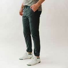 In a dark denim-like wash, these joggers are ready for anything. Wrinkle-free, movement-friendly, and ready for whatever the day brings. 31" Inseam on standard sizing, 33" on tall Waist drawstring cord Tapered leg Gym friendly ﻿FREE U.S. Standard Shipping! More info here90% NYLON - 10% SPANDEXWash cold and lay flat or hang to dry. Everyday Spring Bottoms With 4-way Stretch, Sporty Fall Jeans, Casual Stretch Joggers For Everyday, Casual Dark Wash Fitted Pants, Casual Fitted Dark Wash Pants, Versatile Everyday Pants With Straight Hem, Versatile Everyday Denim Pants, Versatile Everyday Pants With Hip Pockets, Versatile Fitted Everyday Pants