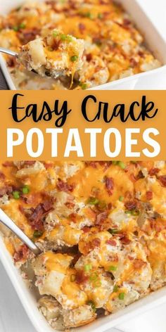 Ranch Potato Casserole Recipes, Yummy Potluck Dishes, Best Bbq Sides For A Crowd, Potato Side Dish For Bbq, Side Dish For Bbq Party, Food For Bbq Party Sides, Cookout Dinner Ideas, Ranch Potatoes Casserole, Good Bbq Side Dishes