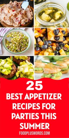 25 best appetizer recipes for parties this summer