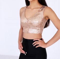 Sleeveless Sequin Crop Top – TiaBhuva.com Tia Bhuva, Saree Silhouette, Saree Shapewear, Saree Petticoat, Sequin Crop Top, Saree Blouses, Online Saree, Crop Top Blouse, Saree Blouse Designs