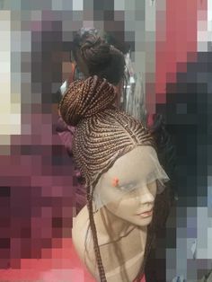 Braided Wig, Cornrow, Cornrows Braids, Full Lace Wig, Lace Wig, Ghana