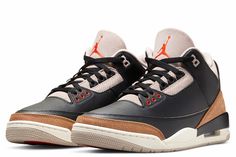 Retro Desert, Nike Air Jordan 3, Jordan Model, Jordan 3 Retro, Black Cement, Air Jordan 3 Retro, Air Jordan Retro, Nike Dunk High, July 2022