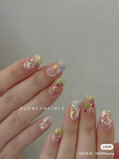 Luv Nails, Solid Color Nails, Gel Nails Diy, Grunge Nails, Soft Nails, Crystal Nails