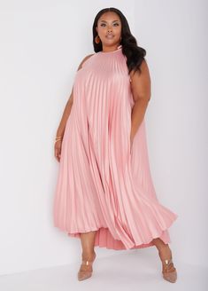 Plus Size summer dress plus size midi dress plus size formal fashion Dress Plus Size Formal, Summer Dress Plus Size, Plus Size Summer Dress, Plus Size Fashion Dresses, Plus Size Midi Dress, Dresses For Apple Shape, Pleated Satin Dress, Plus Size Wedding Guest Dresses, Plus Size Trendy